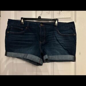 Time and Tru Jean shorts.